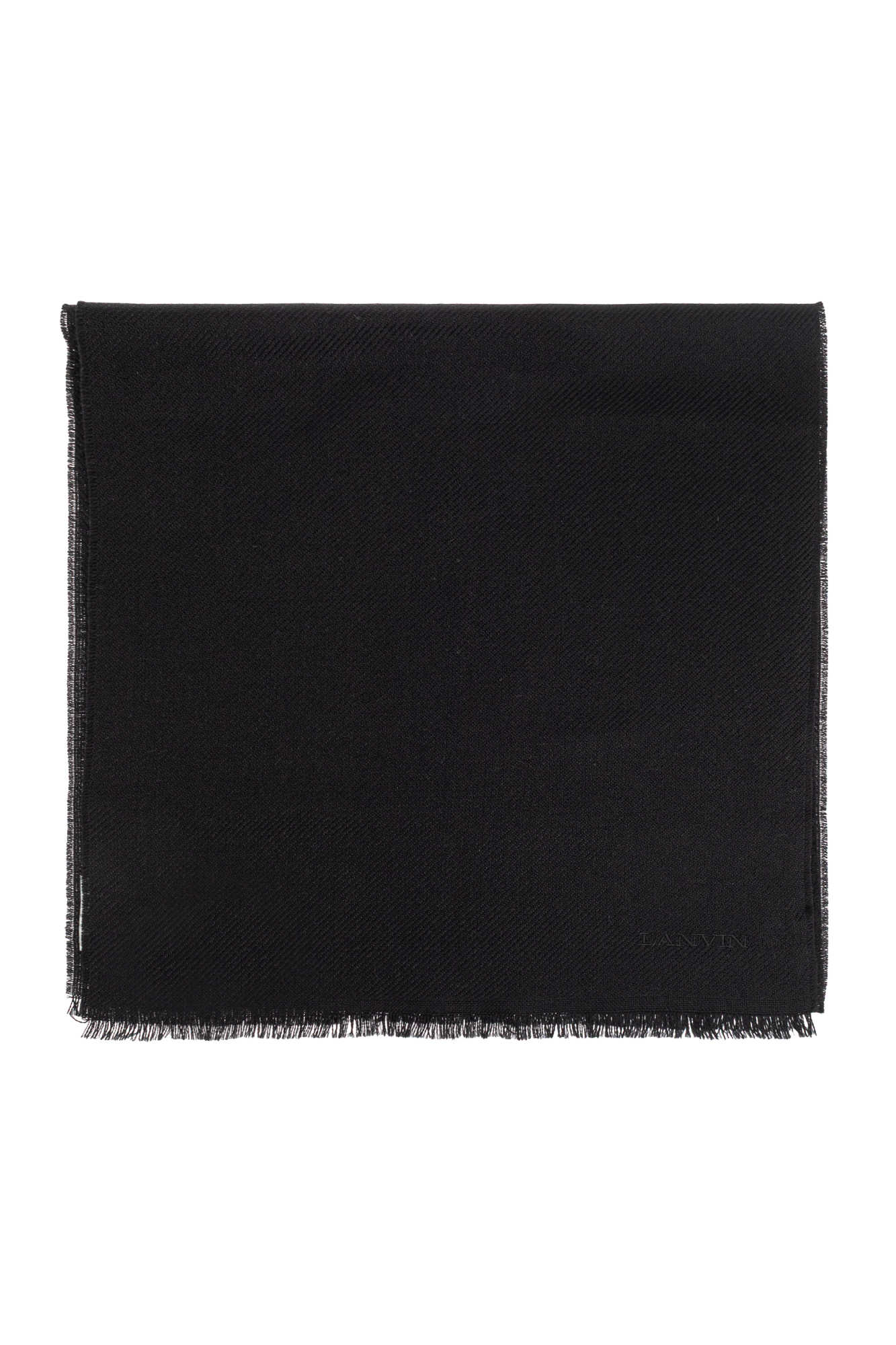 Lanvin Scarf with embroidered logo | Women's Accessories